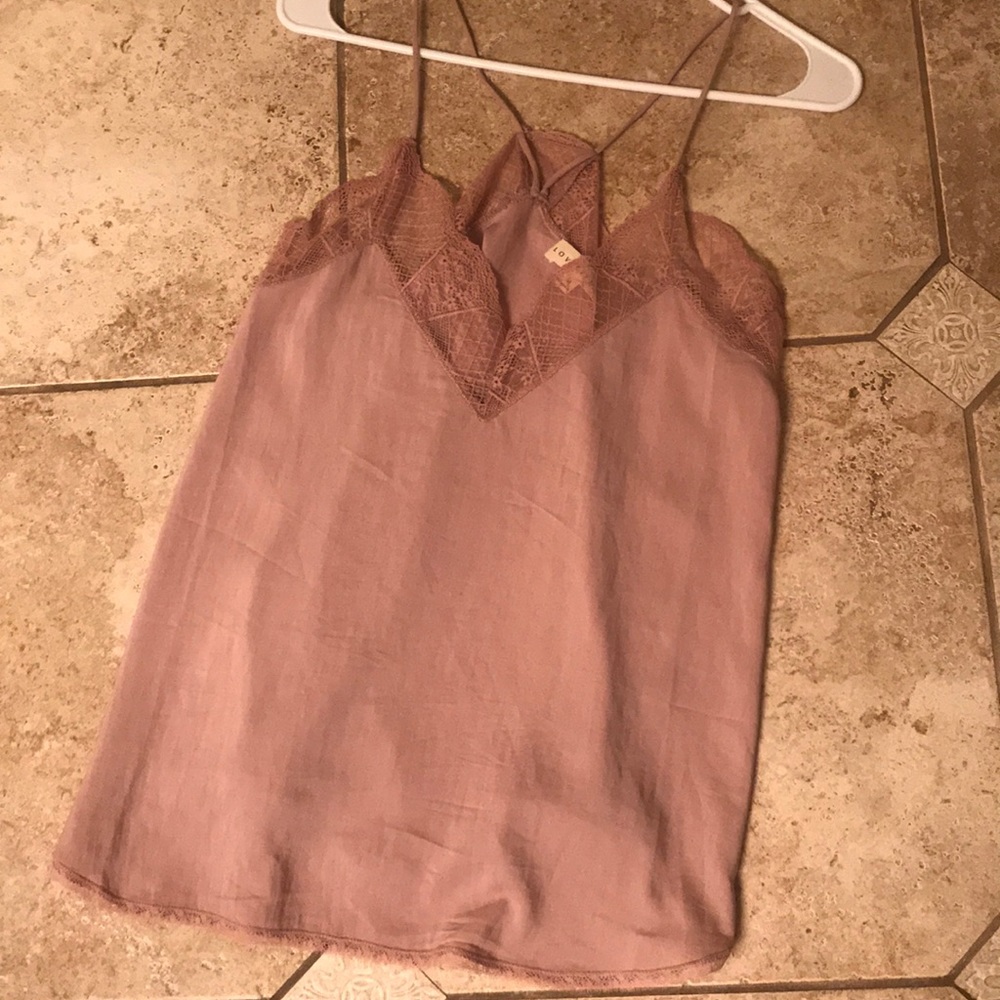 NWOT Vici Delicate Balance Lace Cami